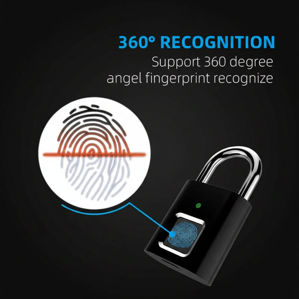 Smart Fingerprint Padlock