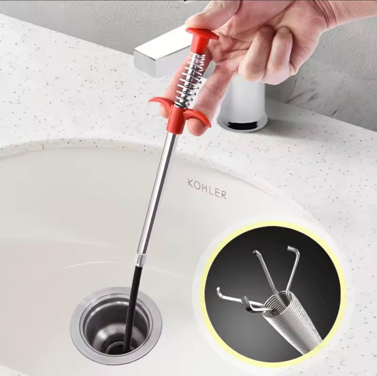 Olvore Drain Rescue - Hair Clog Remover