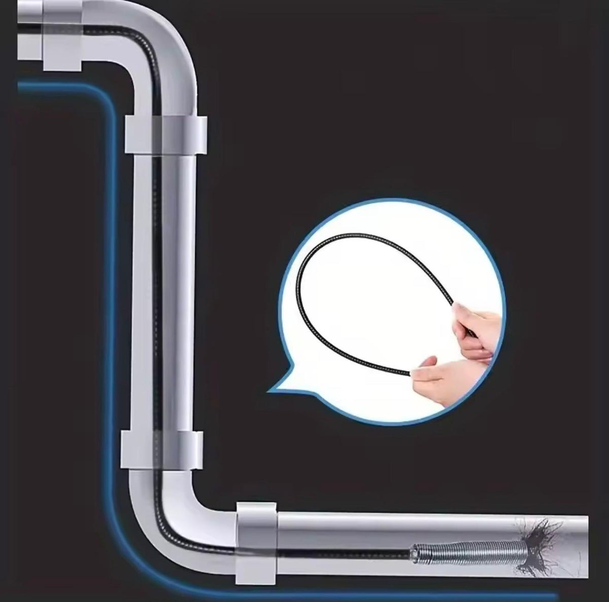 Olvore Drain Rescue - Hair Clog Remover